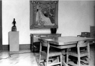Blick in die Ausstellung "Stilkunst um 1900 in Deutschland" vom 30. Juni 1972 - Dez. 1972 in der Nationalgalerie