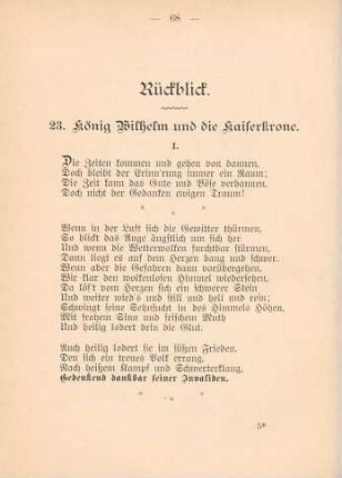 Rückblick