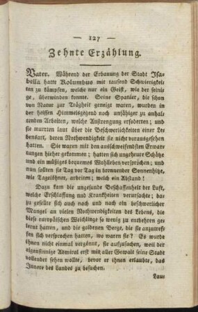 Zehnte Erzählung