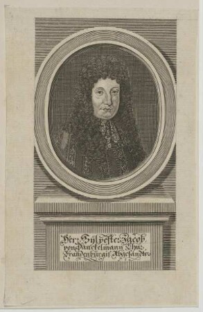 Bildnis des Sylvester Jacob von Danckelmann