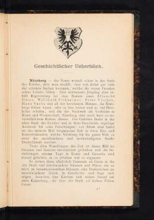 Geschichtlicher Ueberblick.