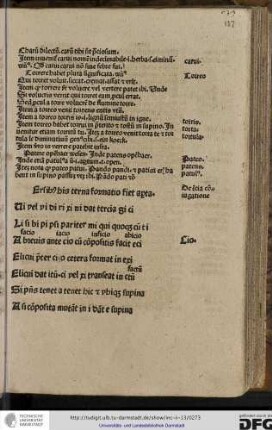 Versibus his terna formatio fiet aperta