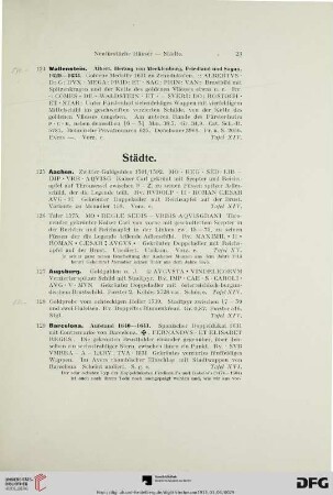 Städte (Nr. 125-159)
