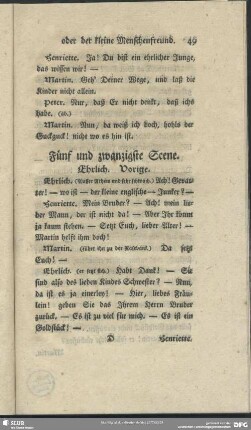 Fünf und zwanzigste Scene