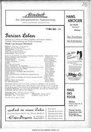 Pariser Leben