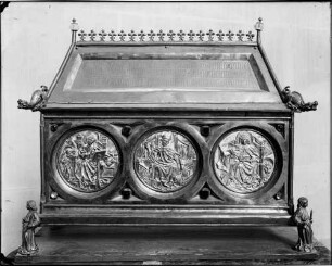 Reichenau Mittelzell Kloster Marienmünster Schatzkammer Reliquienschrein der Heiligen, Felix und Regula (um 1470)