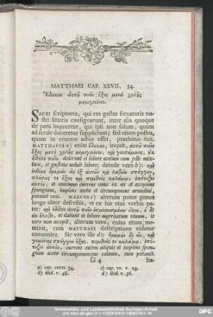 Matthaei Cap. XXVII, 34.