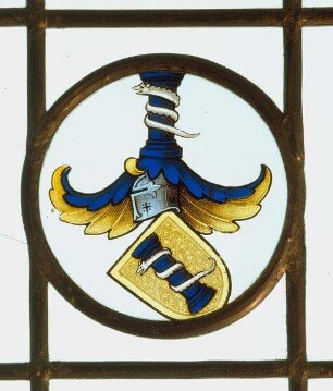 Wappenscheibe der Nürnberger Familie Müntzer