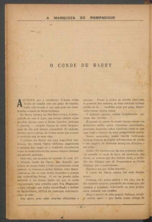 O conde du Barry