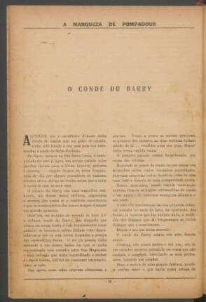 O conde du Barry