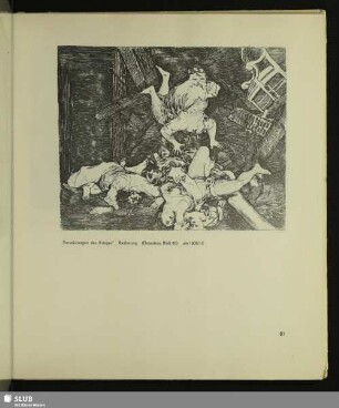 „Verwüstung des Krieges“. Radierung (Desastres, Blatt 39), um 1808/12