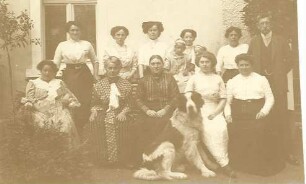 Sammlung von Familienfotos der Familie Worbs (Familie der Mutter von Bernt Engelmann)