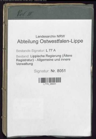 Wegeaufseher, Bd. 4