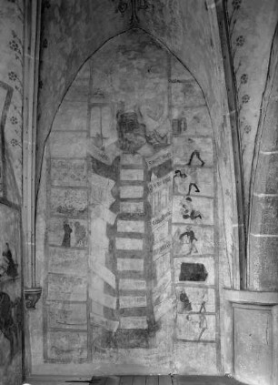 Moses mit Darstellung der Zehn Gebote und der ägyptischen Plagen