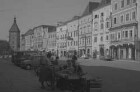 Wels: Hauptplatz [Stadtplatz] mit Ledererturm