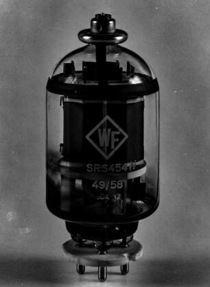 Senderöhre SRS 454 N, Foto 1960