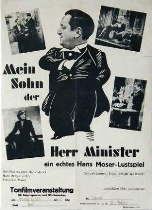 Mein Sohn, der Herr Minister