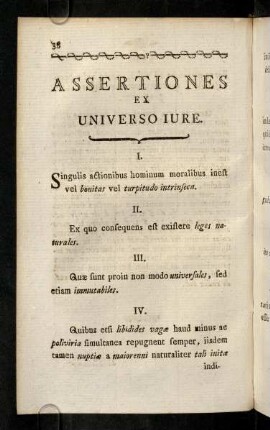 38-42, Assertiones Ex Universo Iure.
