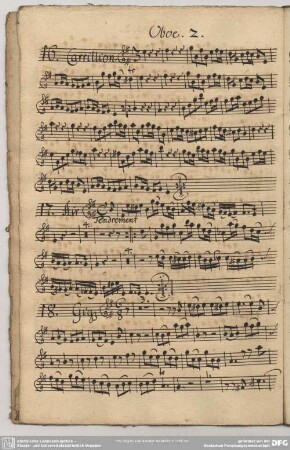 18. Telemann, Suiten, e-Moll 