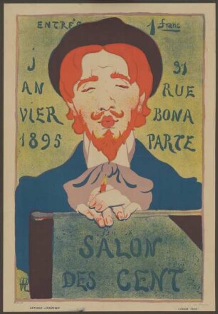 Salon des Cent. Janvier 1895