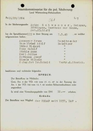 Schwemmer, Anton