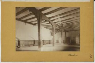 Rathaus, Hann. Münden: Innenansicht (aus: Skizzen- und Fotoalbum 19)