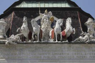 Hofburg — Nationalbibliothek & Hofbibliothek — Skulpturengruppe
