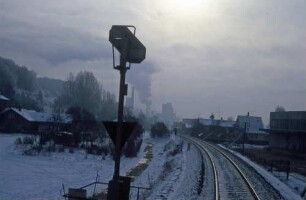Heidenheim Bahnstrecke Zementwerk