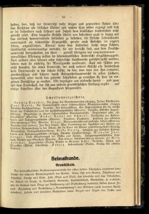 Heimatkunde