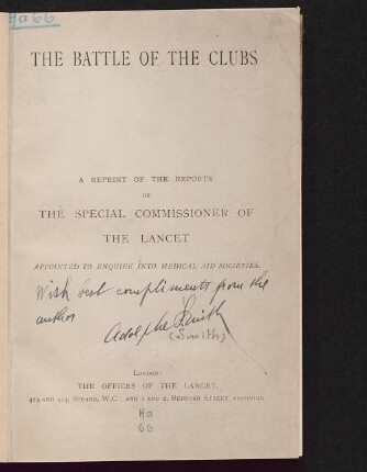 The battle of the clubs