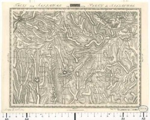 Topographisch-militairische Charte von Teutschland : in 204 Blättern. 177, Theil von Salzburg