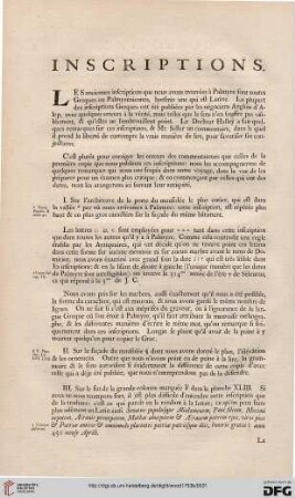 Inscriptions