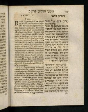 159-225, Caput II