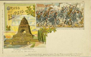 Gruss aus Leipzig - Völkerschlacht-Nationaldenkmal [...]