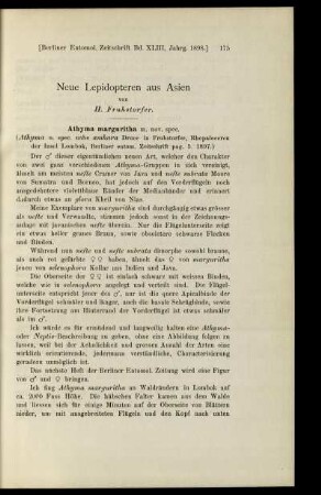 Neue Lepidopteren aus Asien