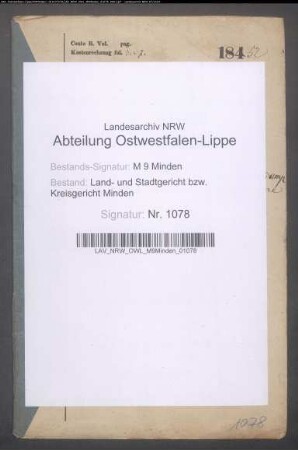 Sonstige: Bohnenkamp, Charlotte, geb. Schwarze: