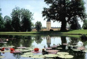 Bundesgartenschau 1967. Wassergarten hinter dem Schloss