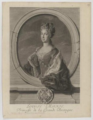 Bildnis der Louisa Marie de la Grand Bretagne