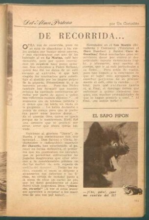 De recorrida ... : Del alma porteña