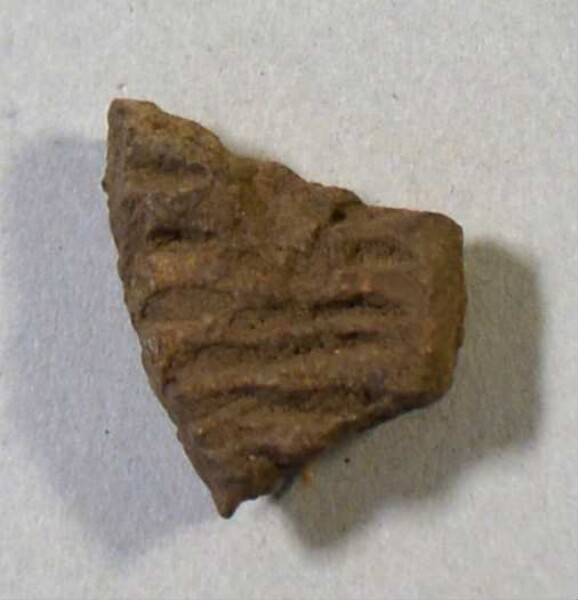 Fragment eines Gefäßes