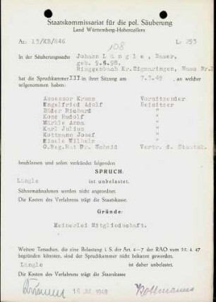 Längle, Johann