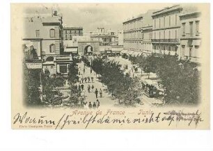 Avenue de France in Tunis