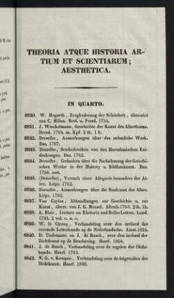 345-353, Therioa Atque Historia Artium et Scientiarum; Aesthetica