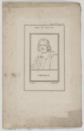 Bildnis des Pierre de Fermat