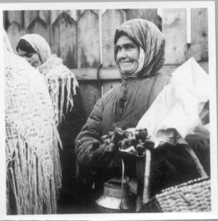 Sowjetunion. Marktfrau