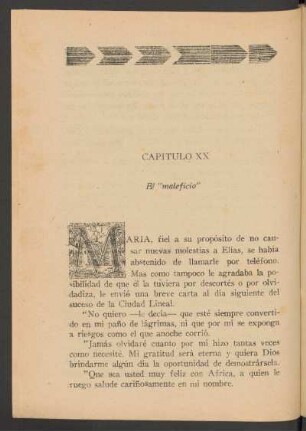 Capítulo [XXIII] - El "maleficio"