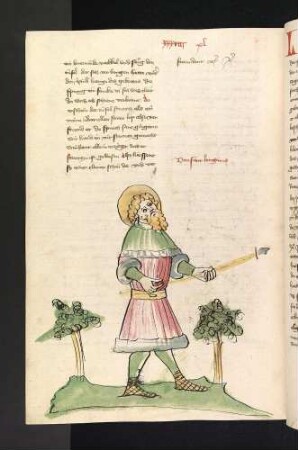 Der hl. Longinus mit der Lanze