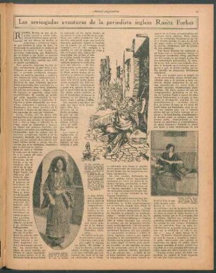Las arriesgadas aventuras de la periodista inglesa Rosita Forbes