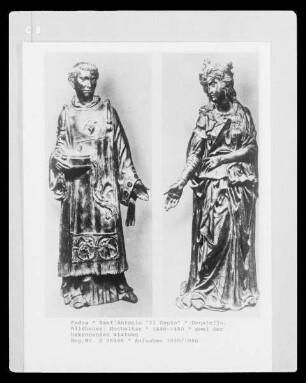 Hochaltar — Statuen der Vorderseite — Heilige Justina