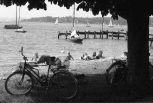 Herrsching: Strandbetrieb am Sonntag